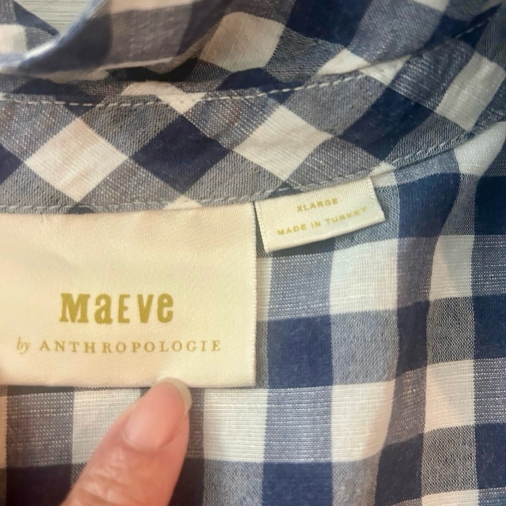 Maeve Gingham top - Picture 3 of 5